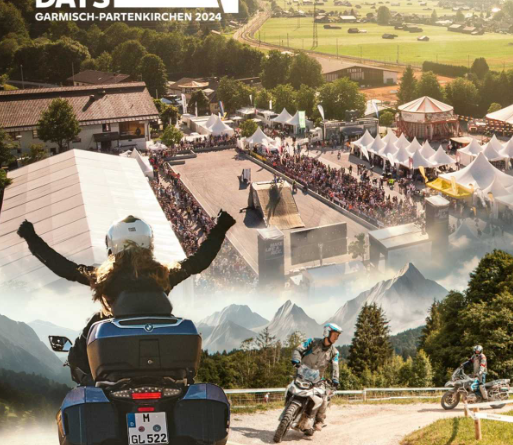 BMW Motorrad Days 2024 july 5-7.