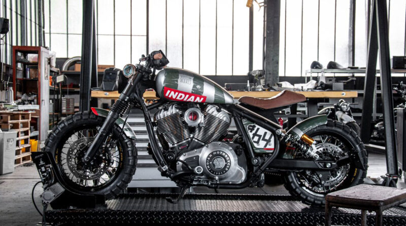 Custom Indian Chief Contest for Punta International Courchevel