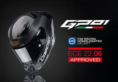 GP01: the new Caberg racing helmet for track and road