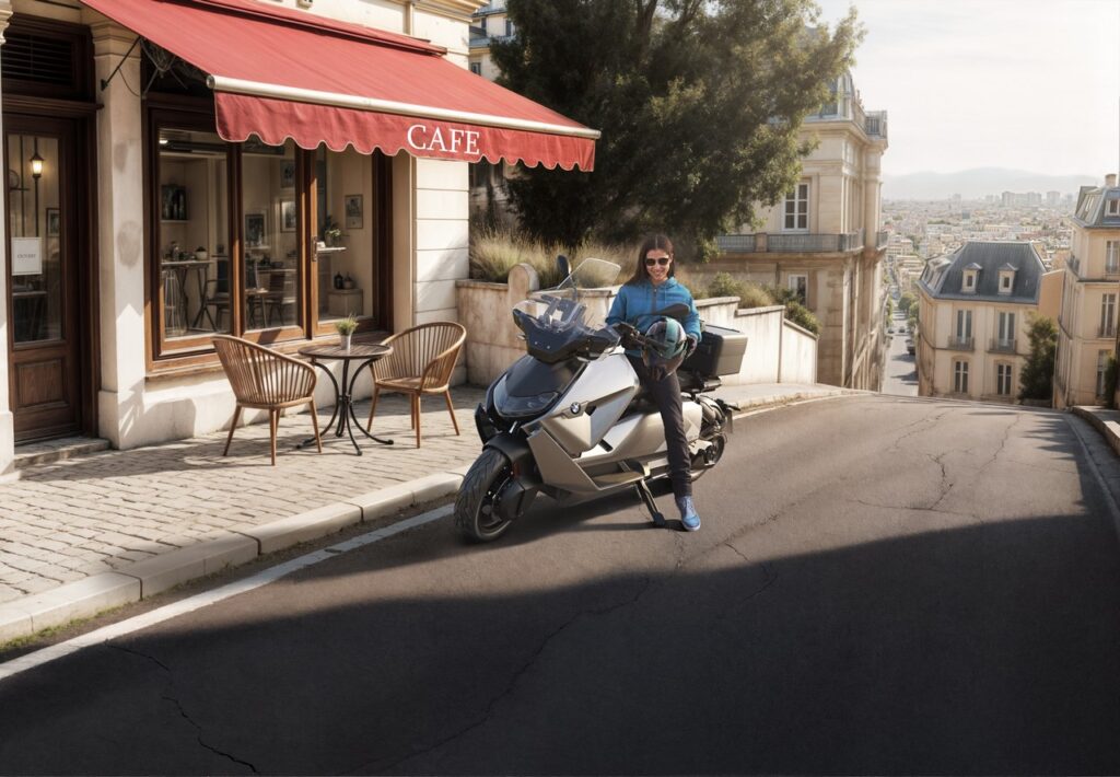 BMW Motorrad presents the new BMW CE 04