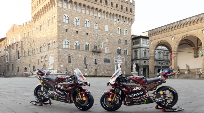 At Mugello with a livery inspired by the Renaissance: Ducati speaks of Italian excellence made of art and ingenuity