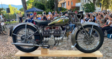 Italian Bike Week 2025: Among the stars, the forgotten 1938 Galbusera 500 V8