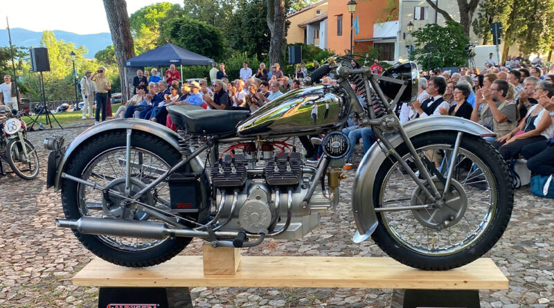 Italian Bike Week 2025: Among the stars, the forgotten 1938 Galbusera 500 V8