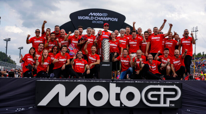 Marc Márquez and Ducati are the 2025 MotoGP World Champions