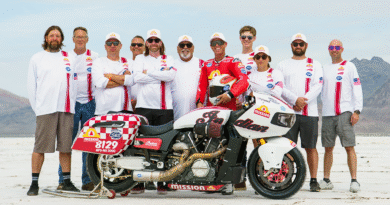 Tyler O’Hara sets new AMA speed record aboard Indian Challenger