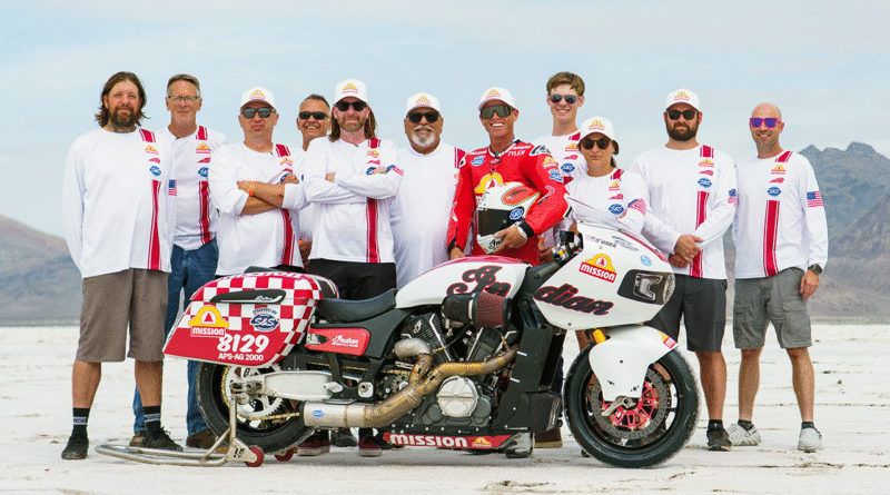 Tyler O’Hara sets new AMA speed record aboard Indian Challenger